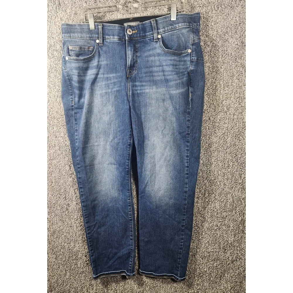 Torrid Bombshell Straight Jeans Blue Premium Stretch Denim Womens 18S